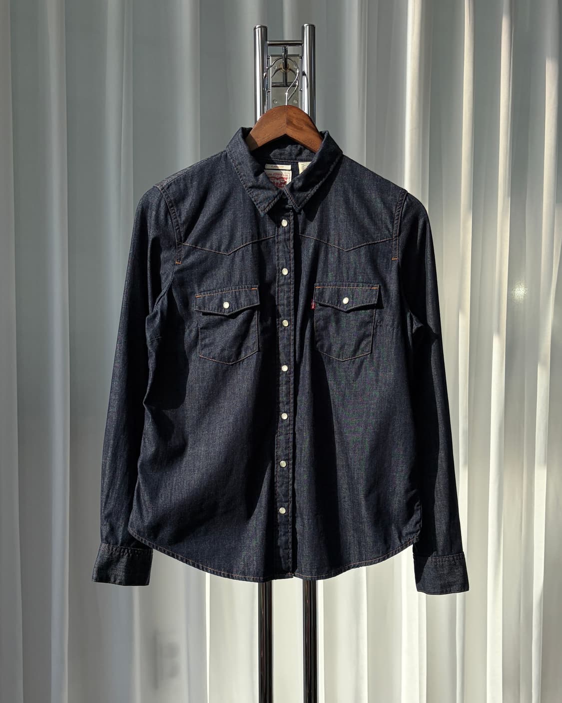 [M]리바이스 클래식 웨스턴 데님 셔츠 상품이미지2