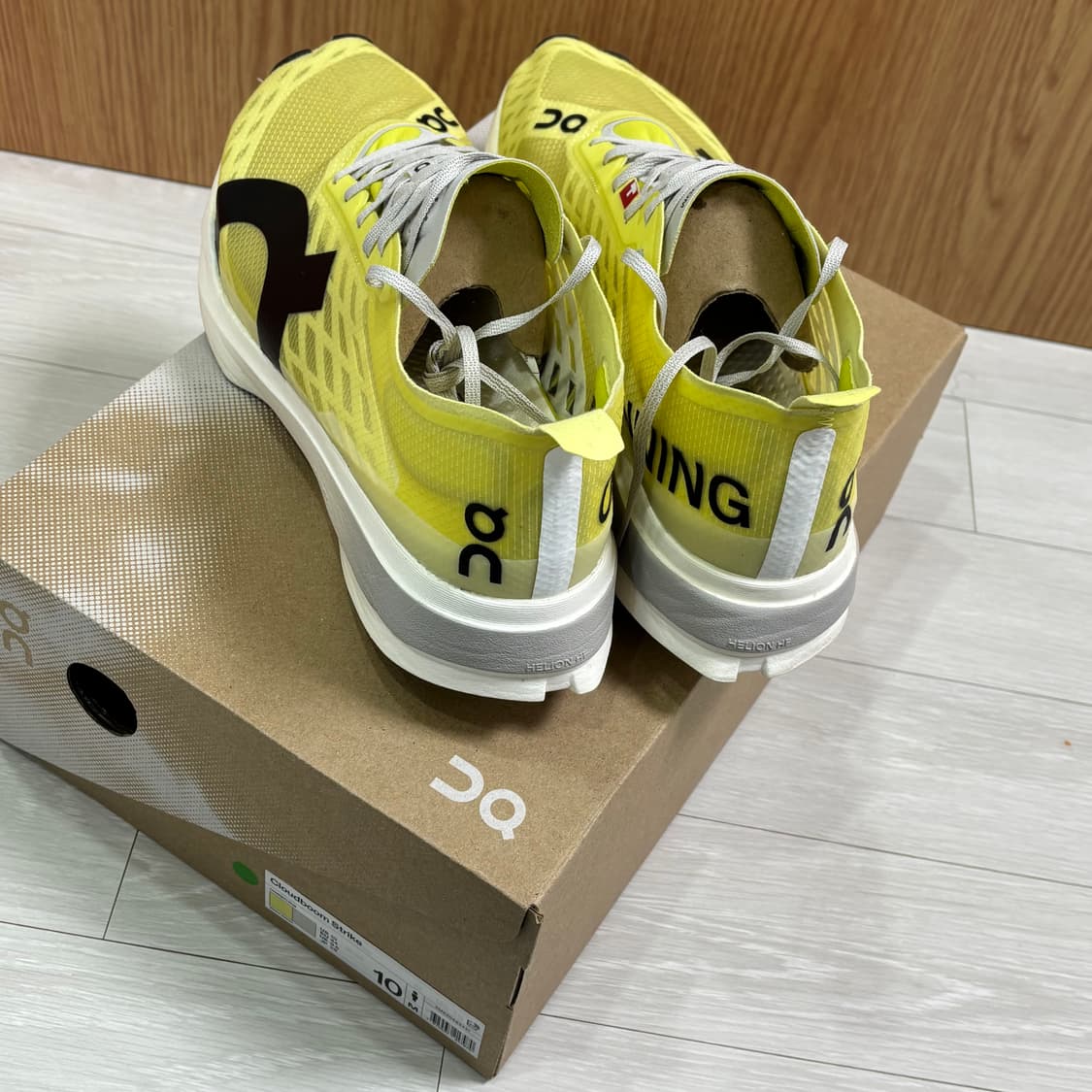 (280) 온 러닝 클라우드붐 스트라이크 라임라이트 울프 상품이미지3