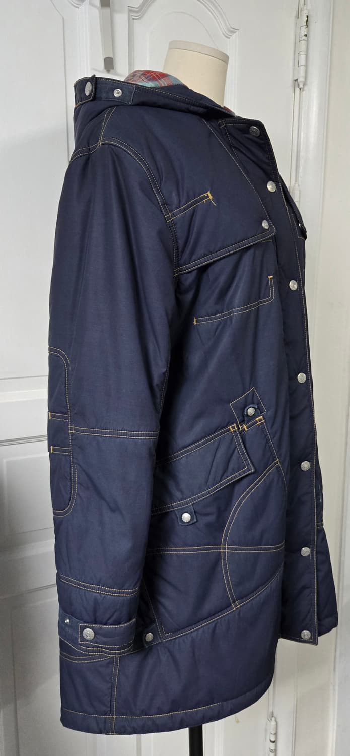 오일릴리 진스 빈티지 패딩파카 상품이미지2