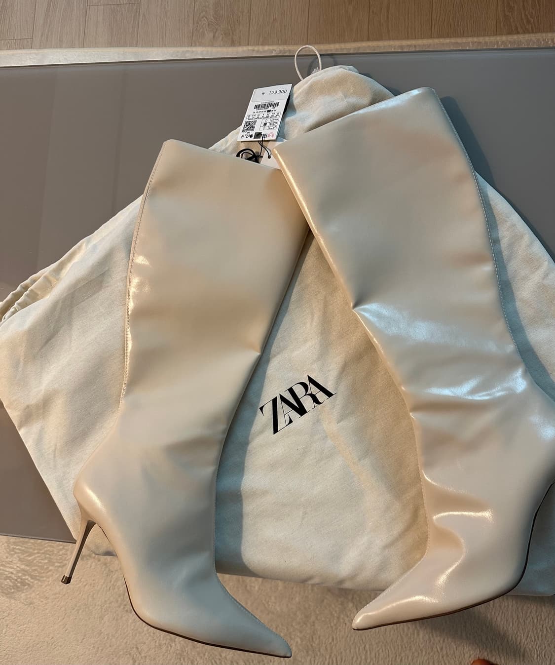 ZARA 스틸레토 힐 부츠 상품이미지1