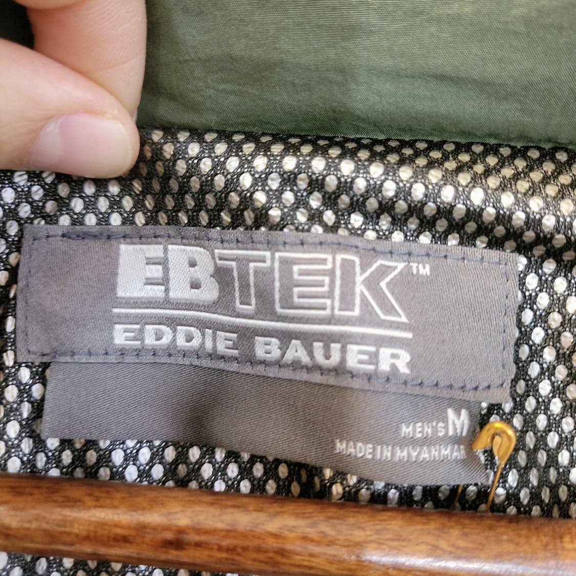 에디바우어 EBTEK 덕다운 패딩 남성 M 상품이미지6