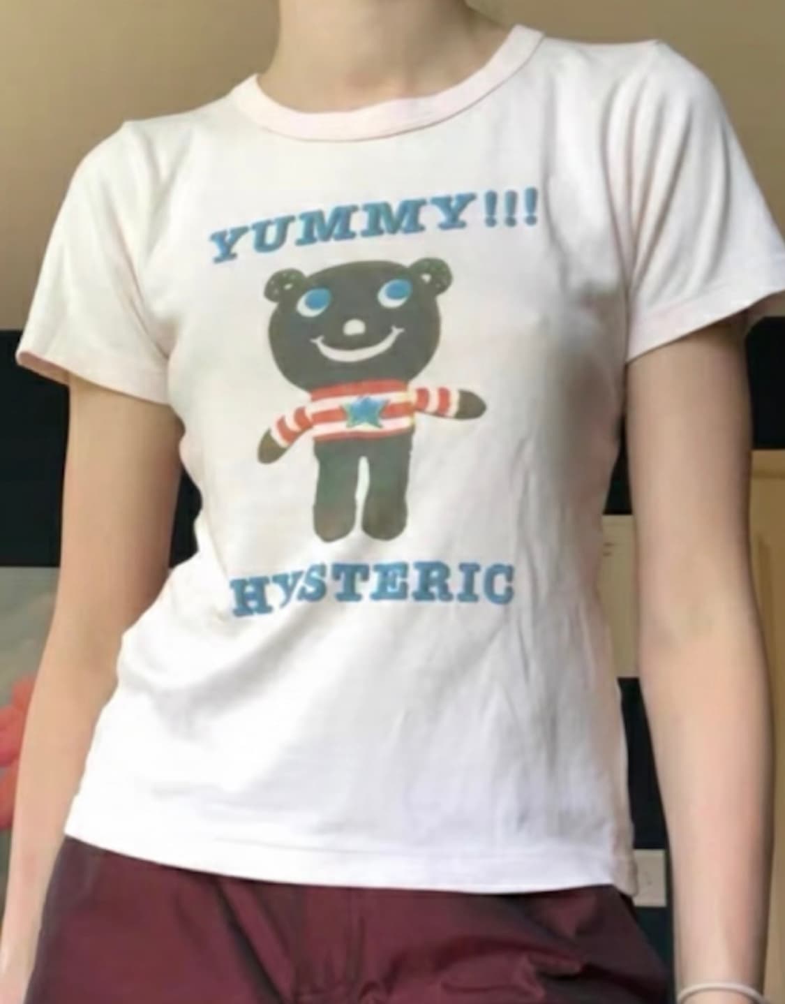 Hysteric Glamour 베어 티셔츠 상품이미지1