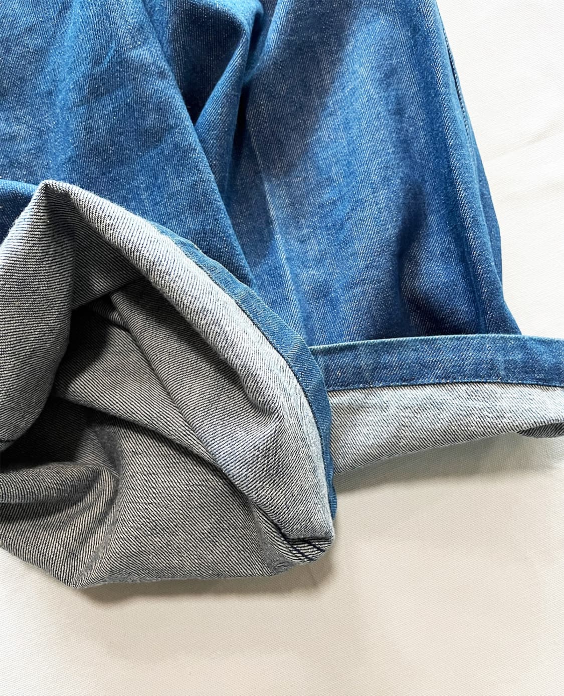 HYKE indigo denim flare pants 상품이미지4