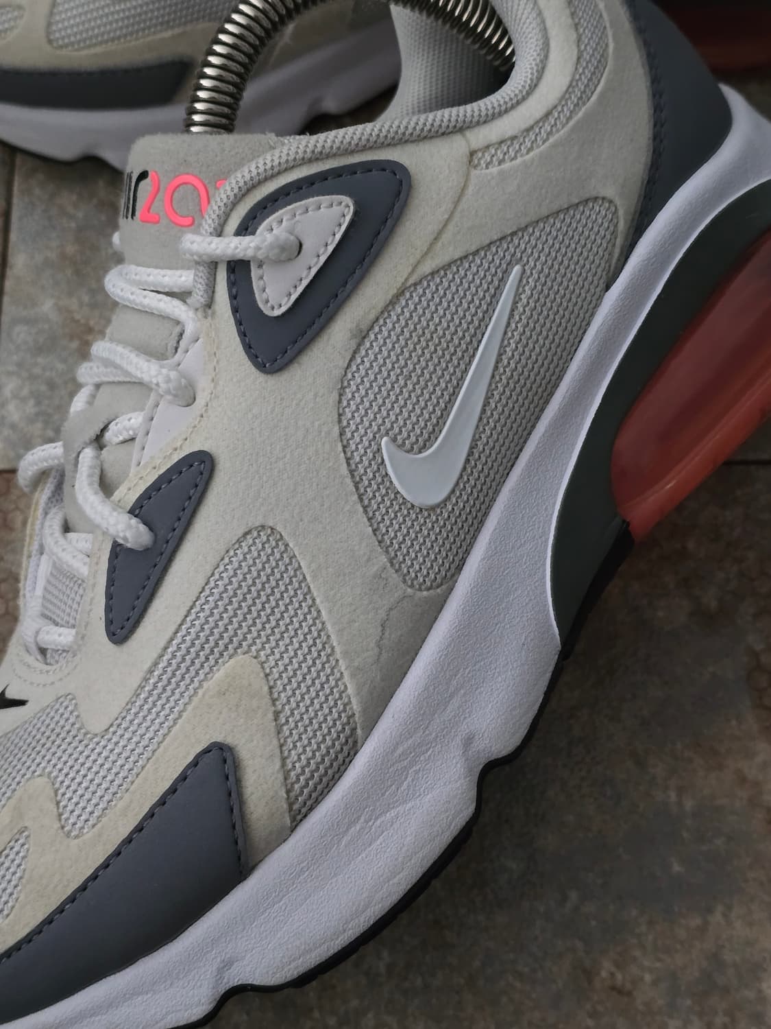(230)나이키 에어맥스 200 그레이 핑크 상품이미지4