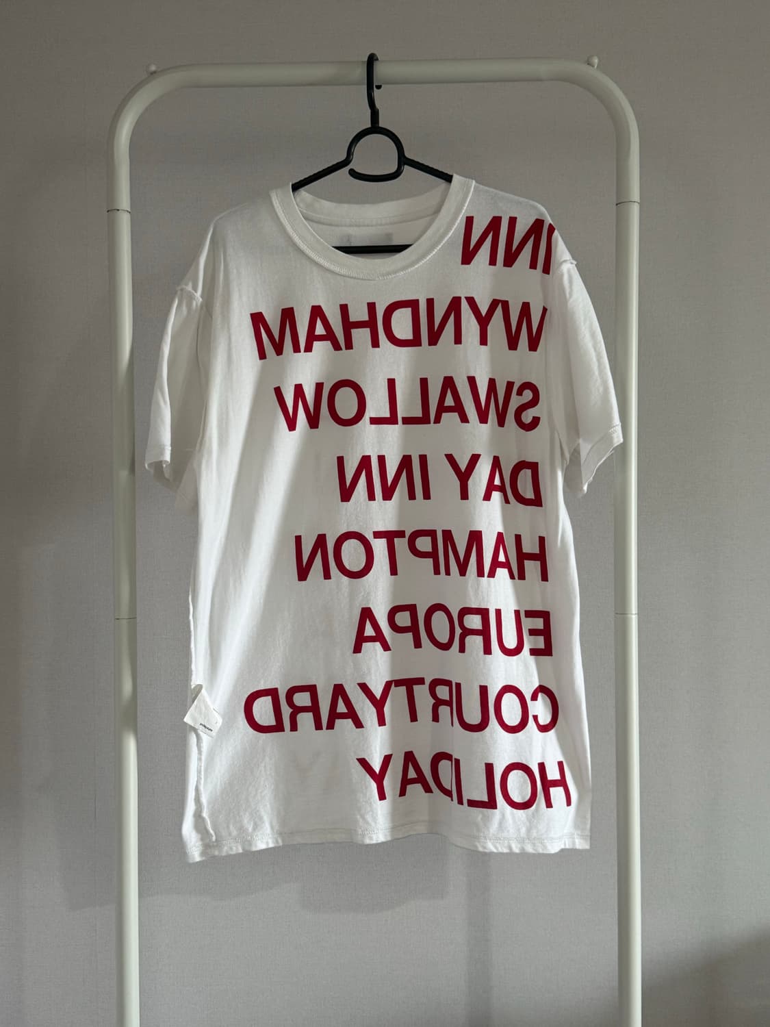 [사파리스팟] 하이웨이 인 반팔 화이트 레드 상품이미지3