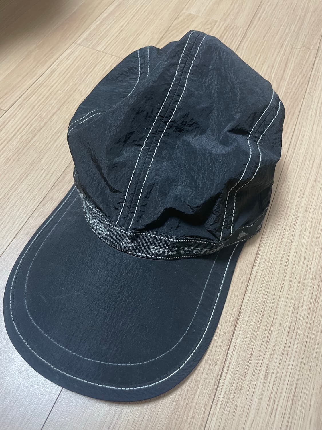 앤드원더 jq tape cap 블랙 상품이미지3