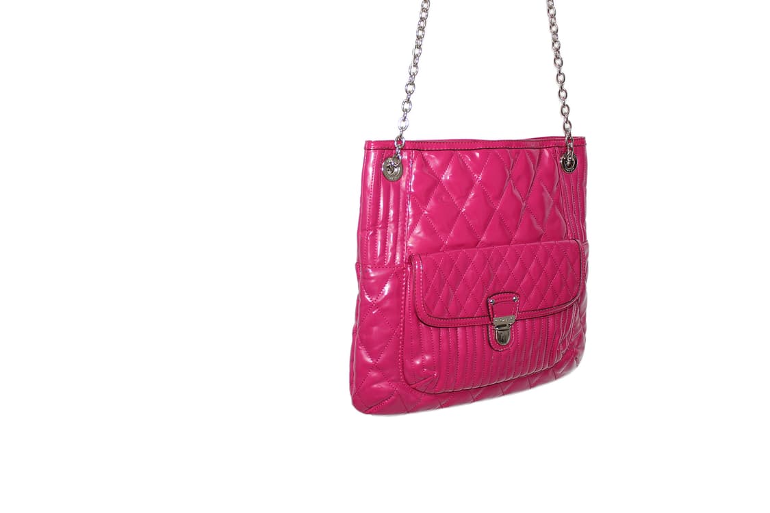2000s COACH Y2K 코치 페이던트 레더 숄더백 상품이미지1