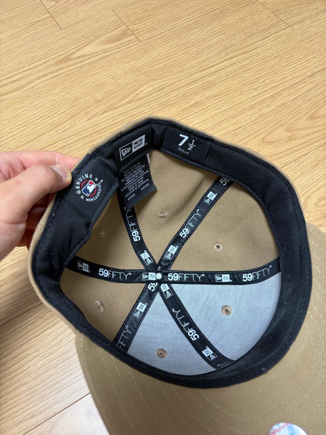 뉴에라 스냅백 라이트브라운 상품이미지3