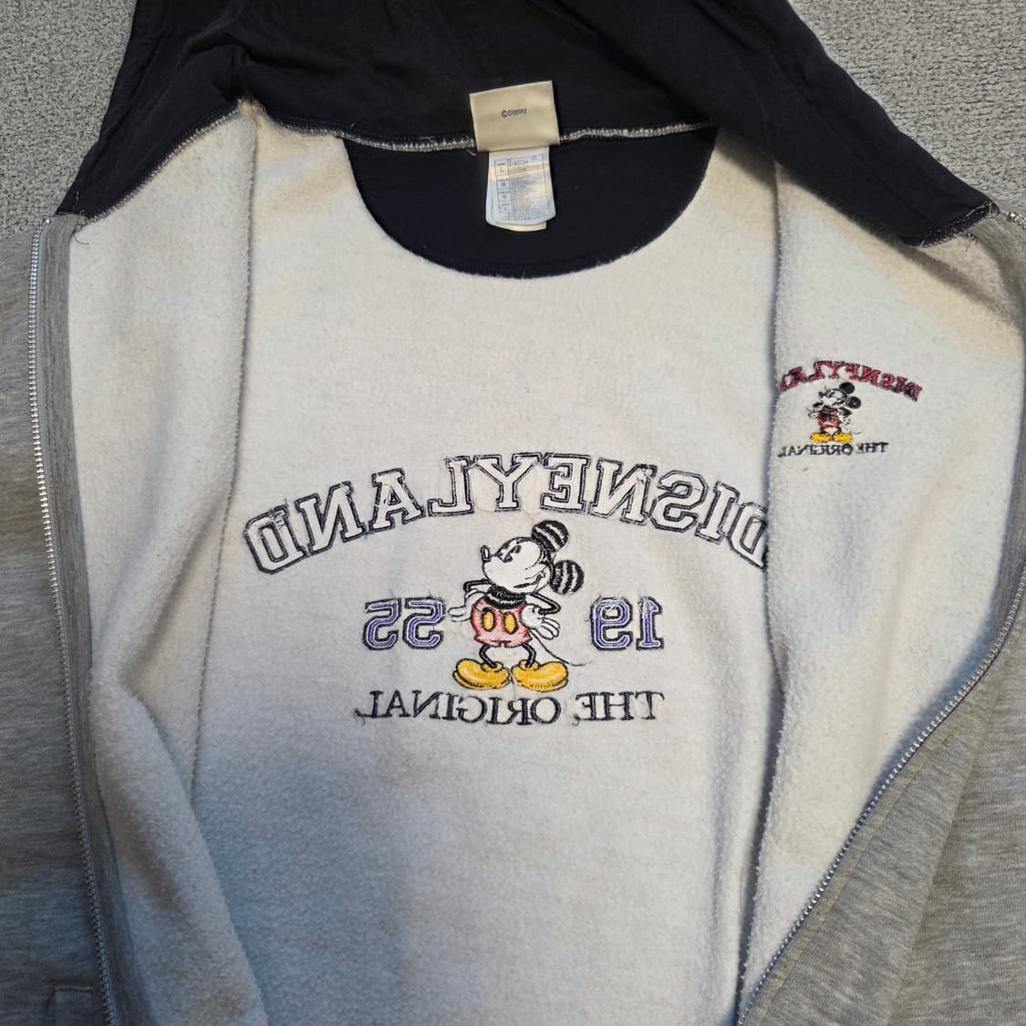 Disney 디즈니 후드집업 후드티 L-XL(100-105) 상품이미지8
