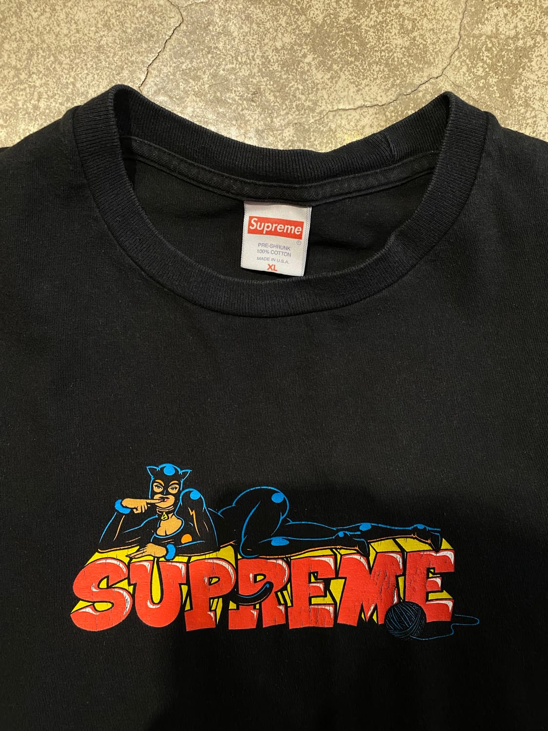 (정품) 슈프림 빈티지 캣우먼 반팔티 상품이미지2