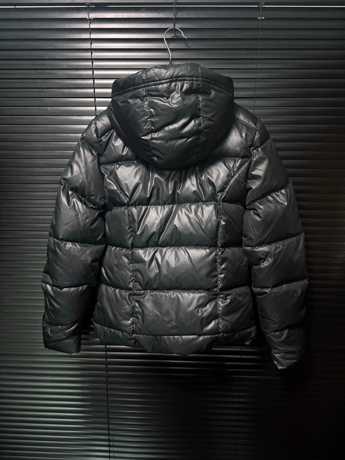 아디다스 피티드 파이어버드 유로파 오리털 덕다운 패딩 90 s 고스 펑크 상품이미지7