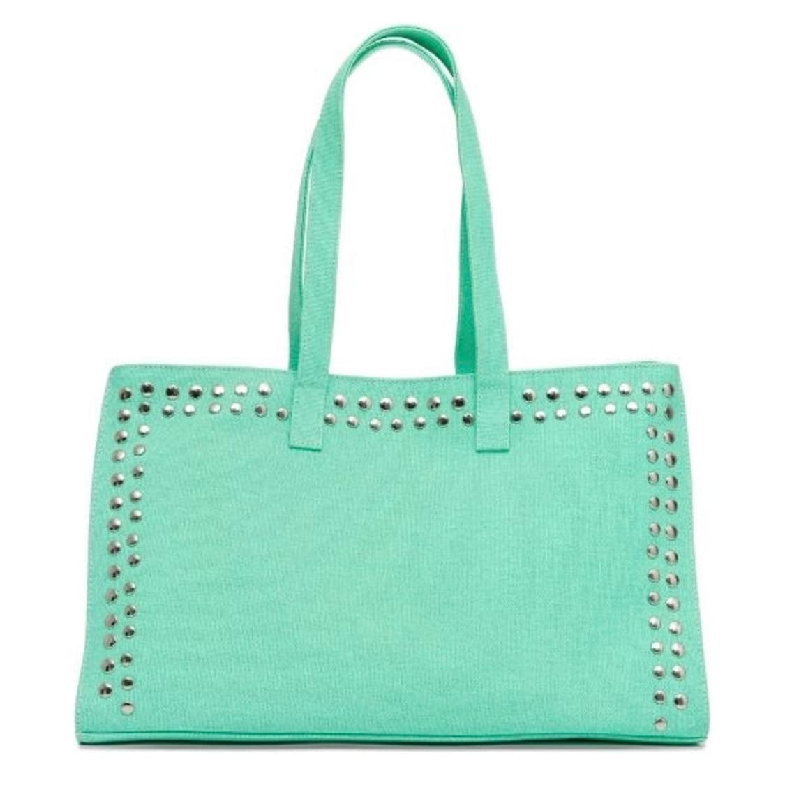 기마구아스 Midi Shopper 스터드 미디 쇼퍼백/민트 상품이미지1