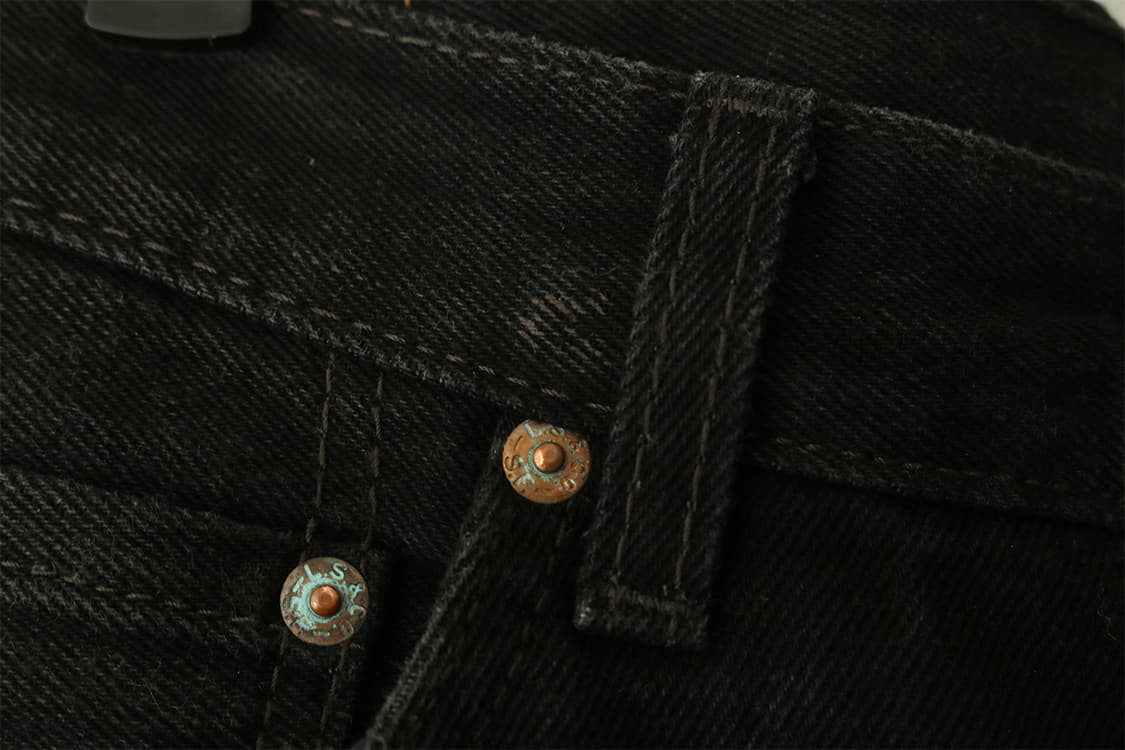 리바이스 흑청 부츠컷 517 데님 팬츠 상품이미지5