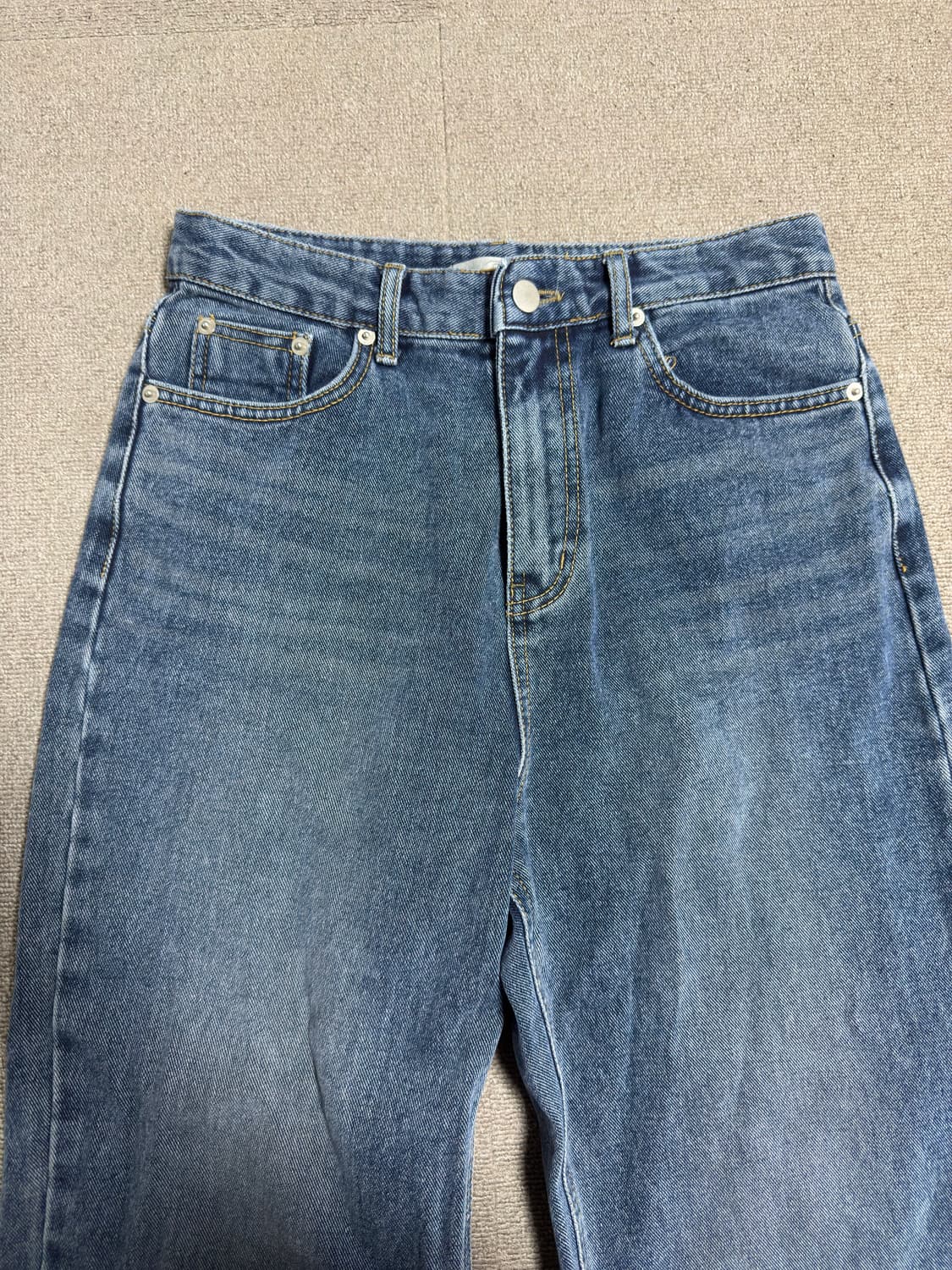 아뜨랑스 오버핏 데님 팬츠 상품이미지3