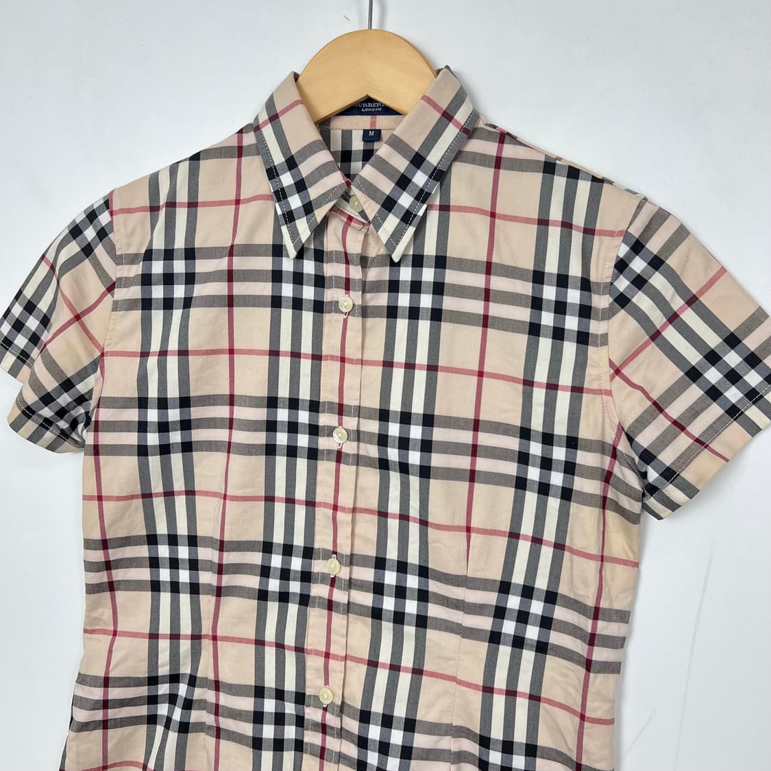 Burberry 버버리 노바체크 반팔 셔츠 상품이미지2