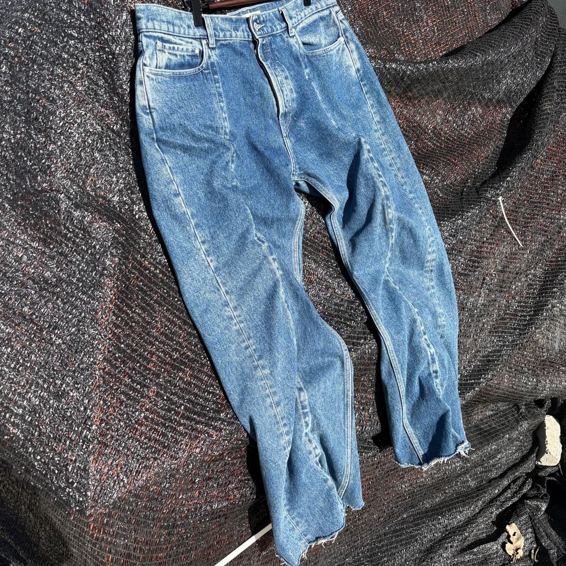 Y/Project 22fw 와이어 오가닉 데님 와이드 팬츠 상품이미지6