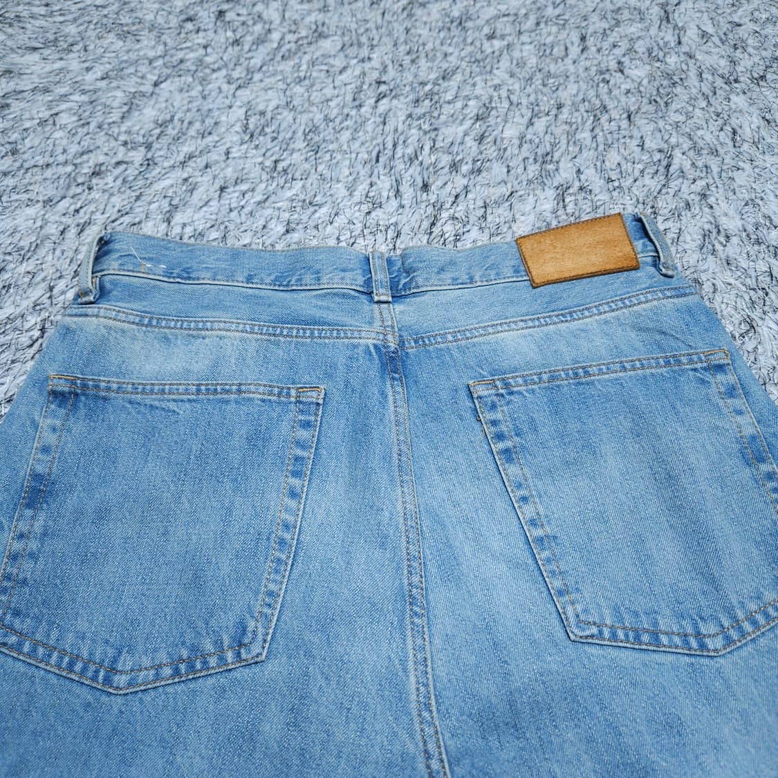 자라) 허리33 남자 연청바지 일자청바지 / 왕눈이샵 상품이미지6