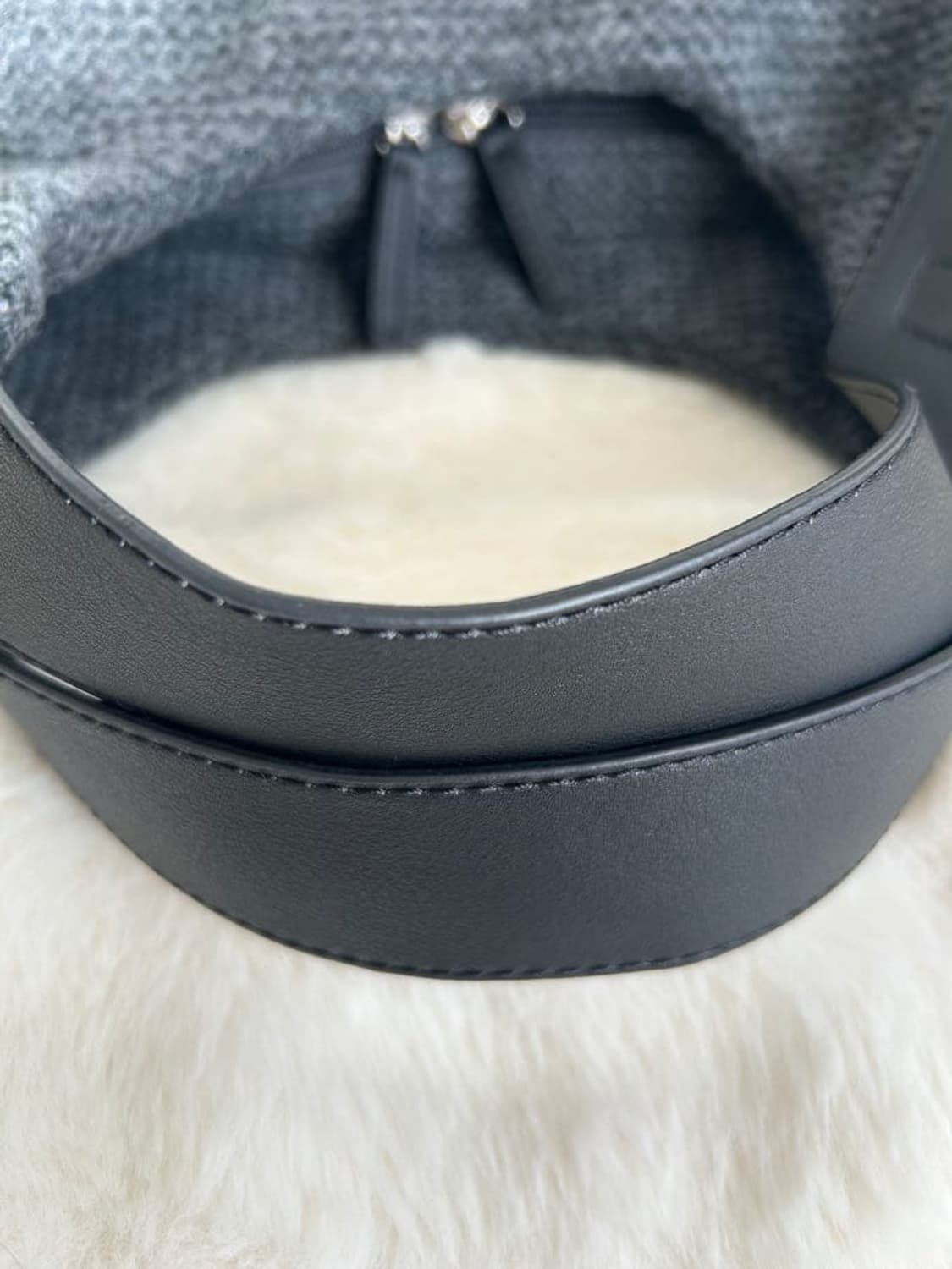 요지야마모토 이삭 니트 토트백 상품이미지7