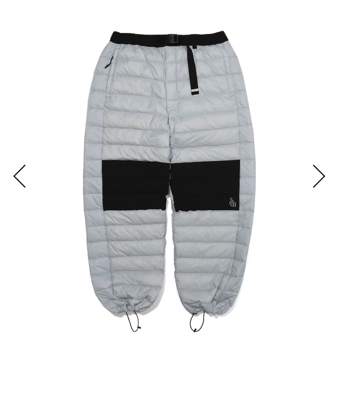 패치선데이 구스다운바지 Ghost Down Pants 회색 M 상품이미지1