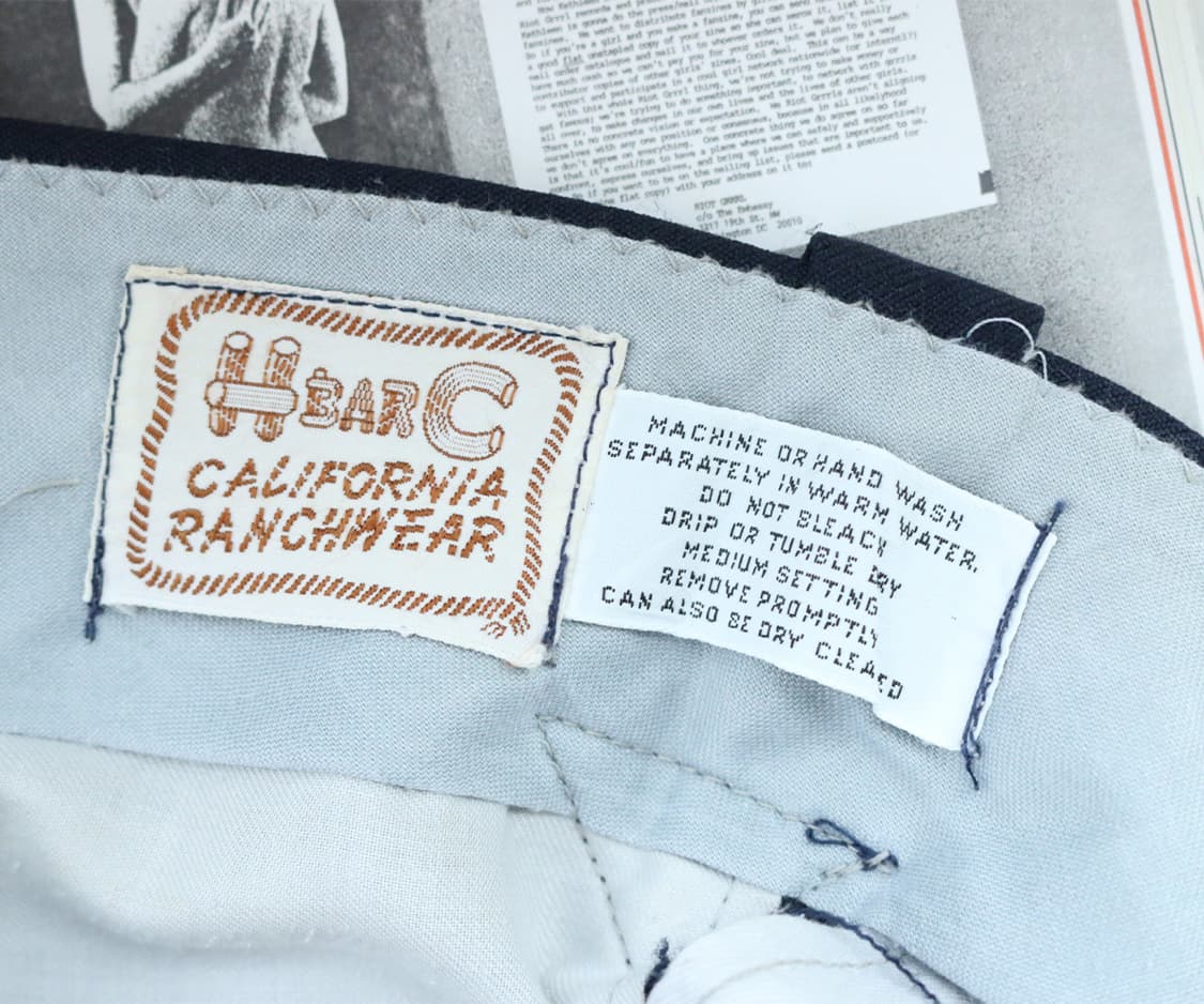 80s H Bar C 부츠컷 트라우저  상품이미지10