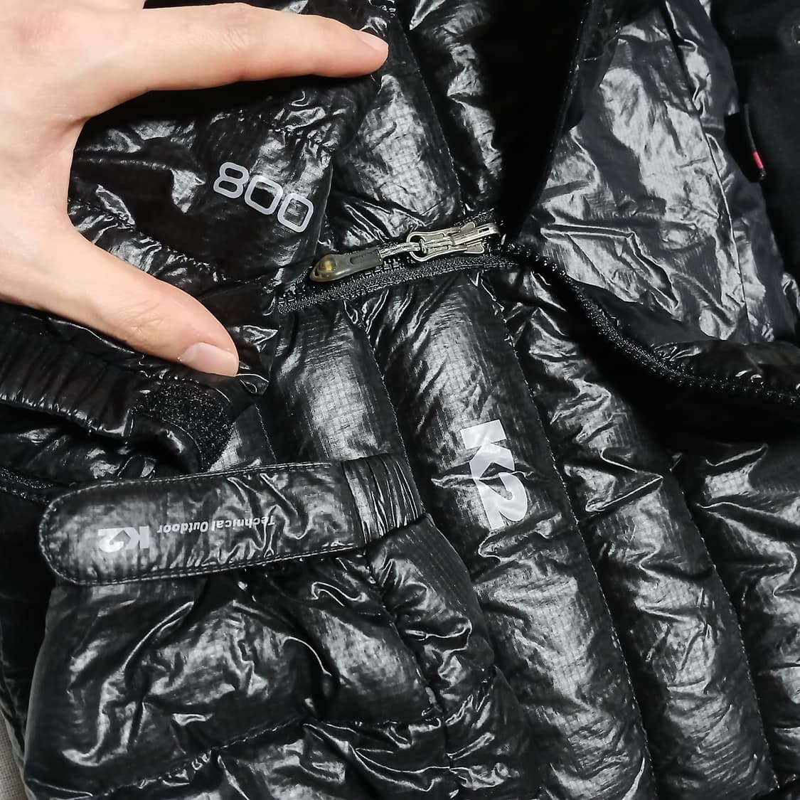 K2 구스다운 퀄팅 패딩 자켓 거위털 상품이미지4