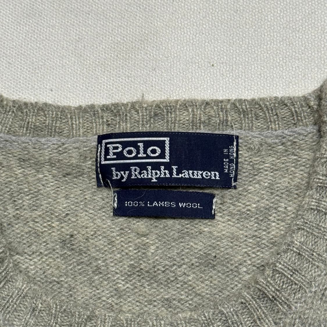 L 폴로랄프로렌 오트밀 램스울 니트 상품이미지4