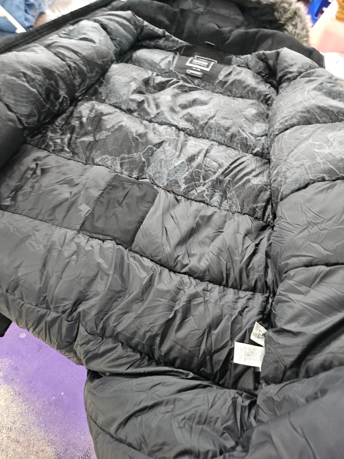 노스페이스  구스  패딩 후드 퍼 점퍼  105 상품이미지3