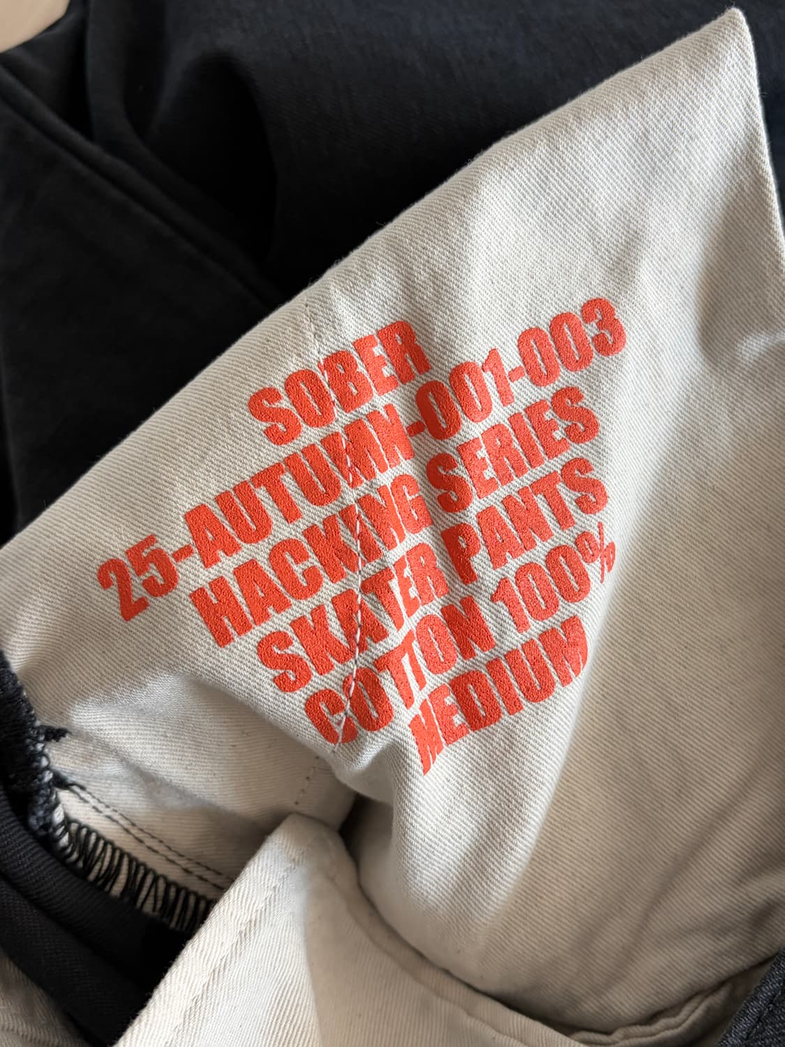 소버 25FW Sober Goods 젬스톤 스케이트 팬츠 M (30) 상품이미지3