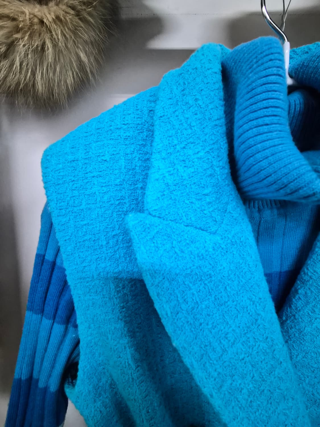 자라 트위드 롱 베스트 상품이미지3