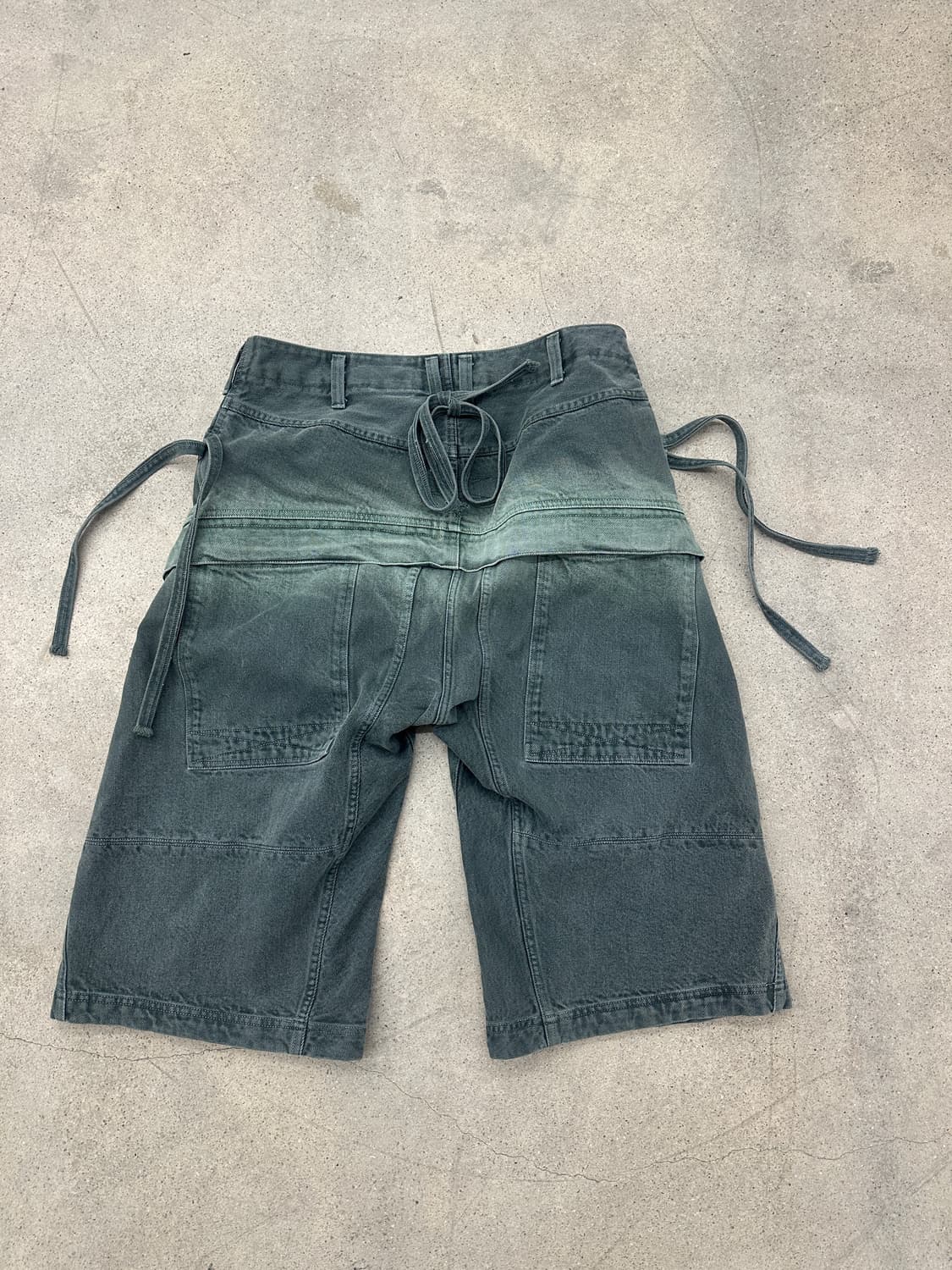 코스트퍼킬로 풀백 데님 쇼츠 상품이미지2