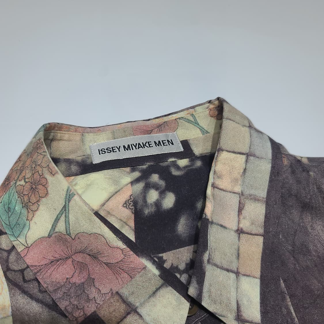 이세이미야케 패턴 오버 셔츠[M] 상품이미지4