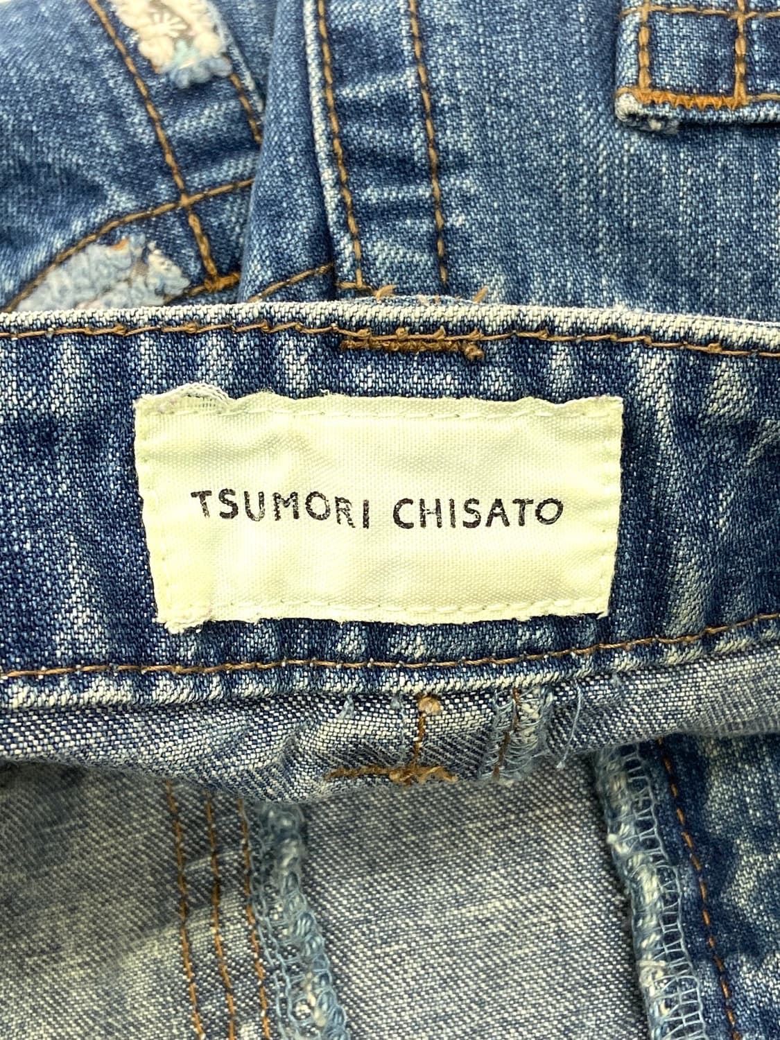 Tsumori chisato denim skirt 상품이미지6