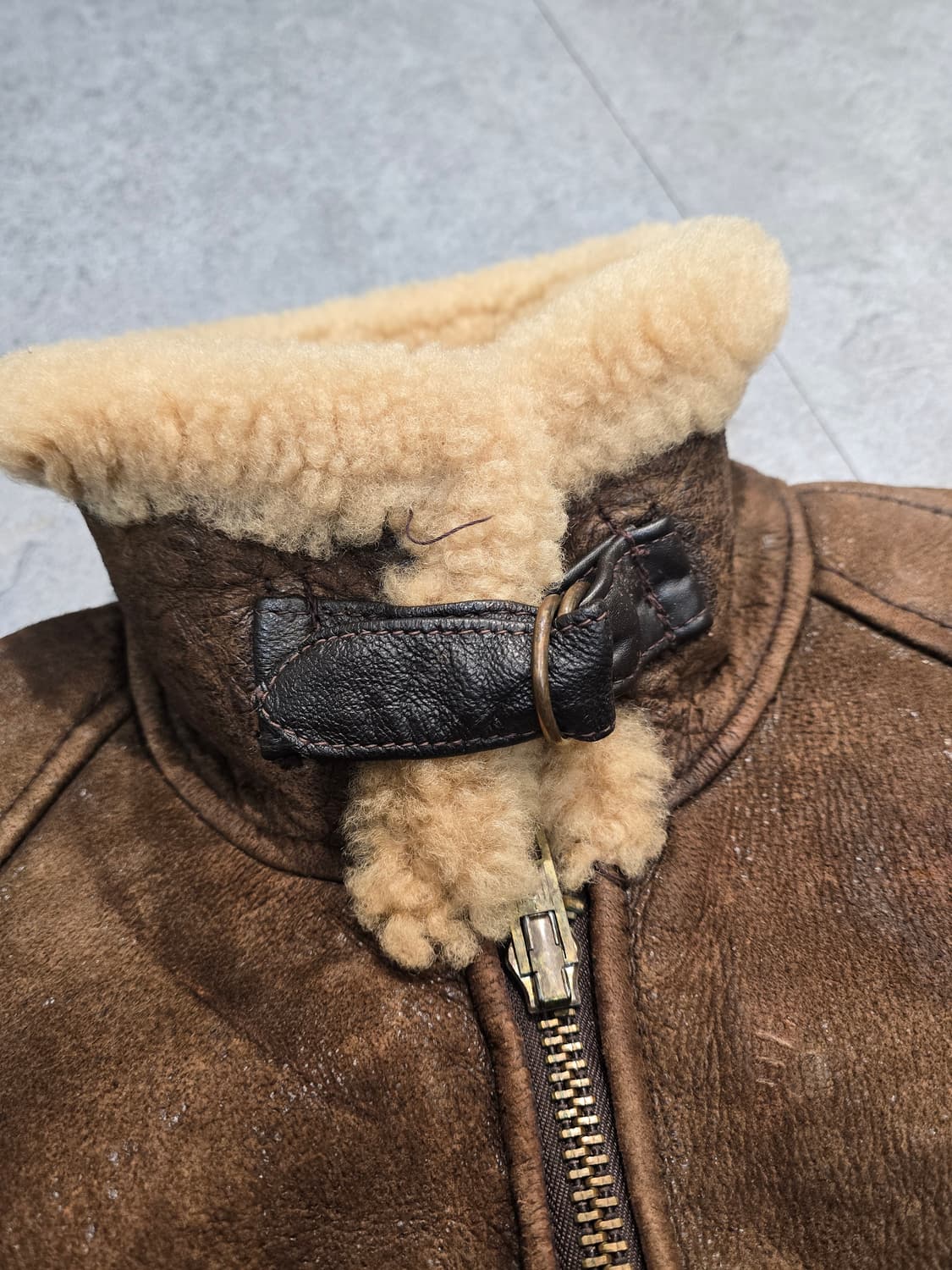 80's schott b-6 무스탕 자켓 상품이미지6