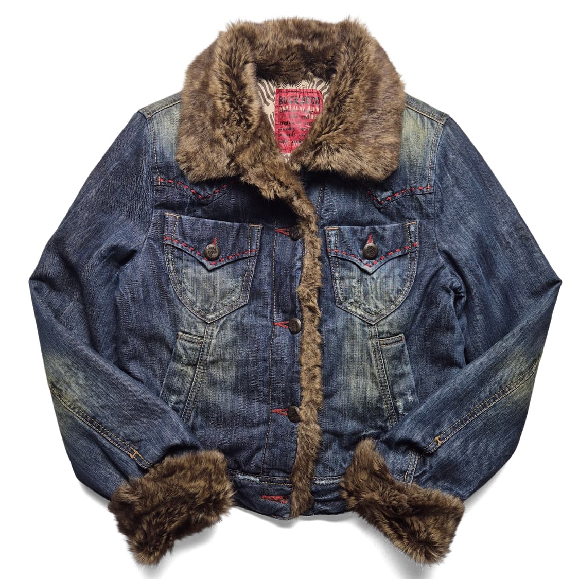 [M] 버커루 웨스턴 퍼 데님자켓 상품이미지1