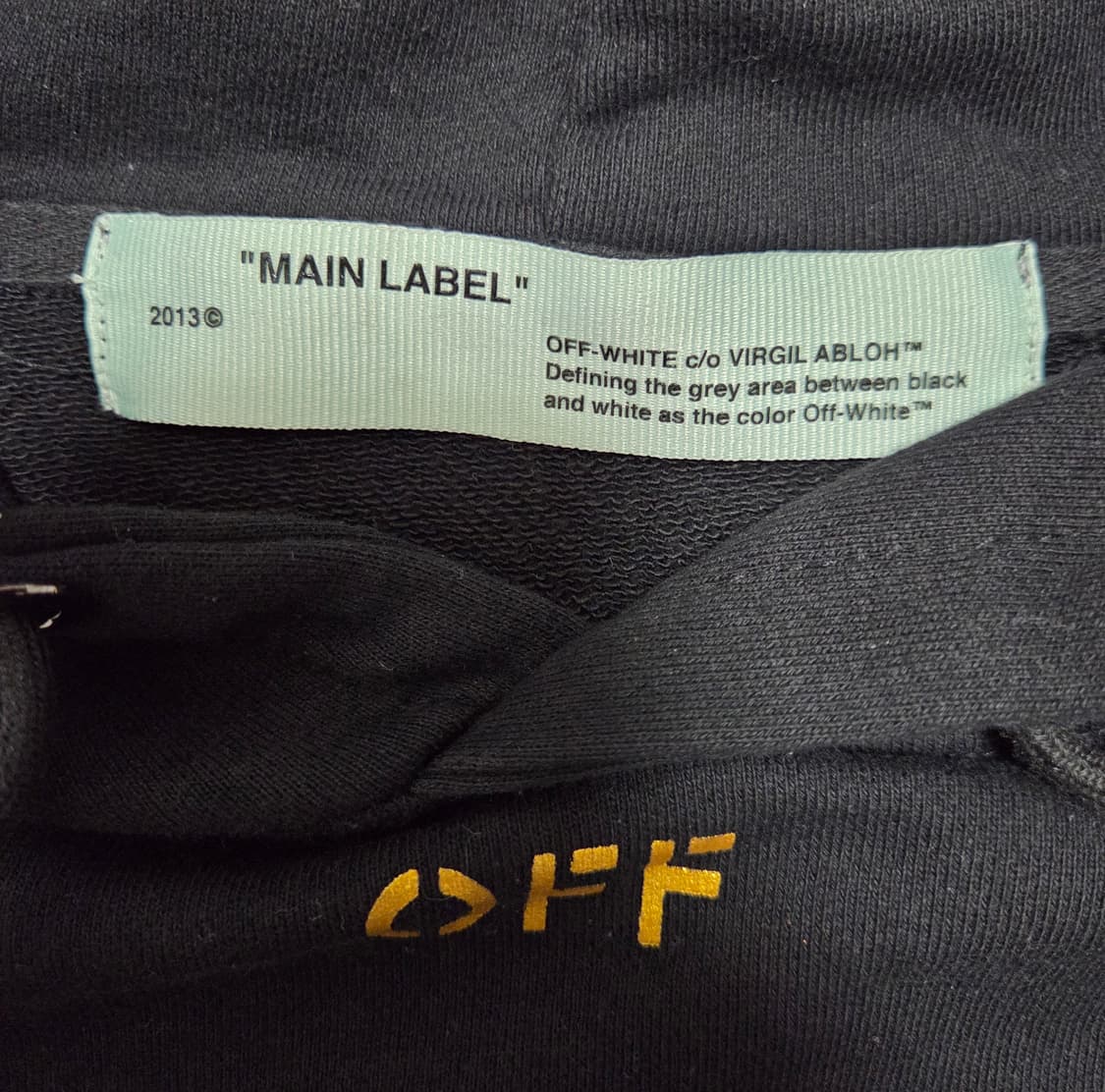 오프화이트 스노우 플레이크 후드티 상품이미지7