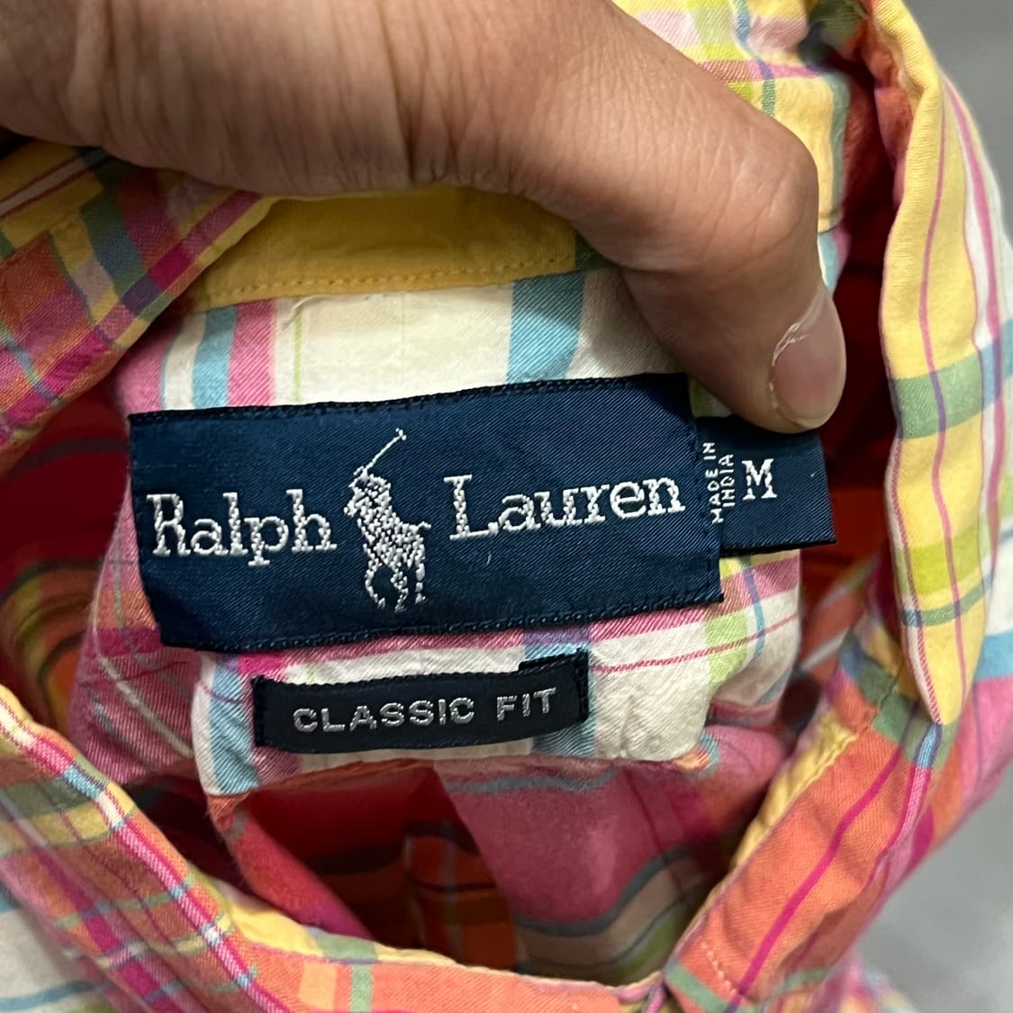  폴로랄프로렌 체크 하프 셔츠 y16215 상품이미지6