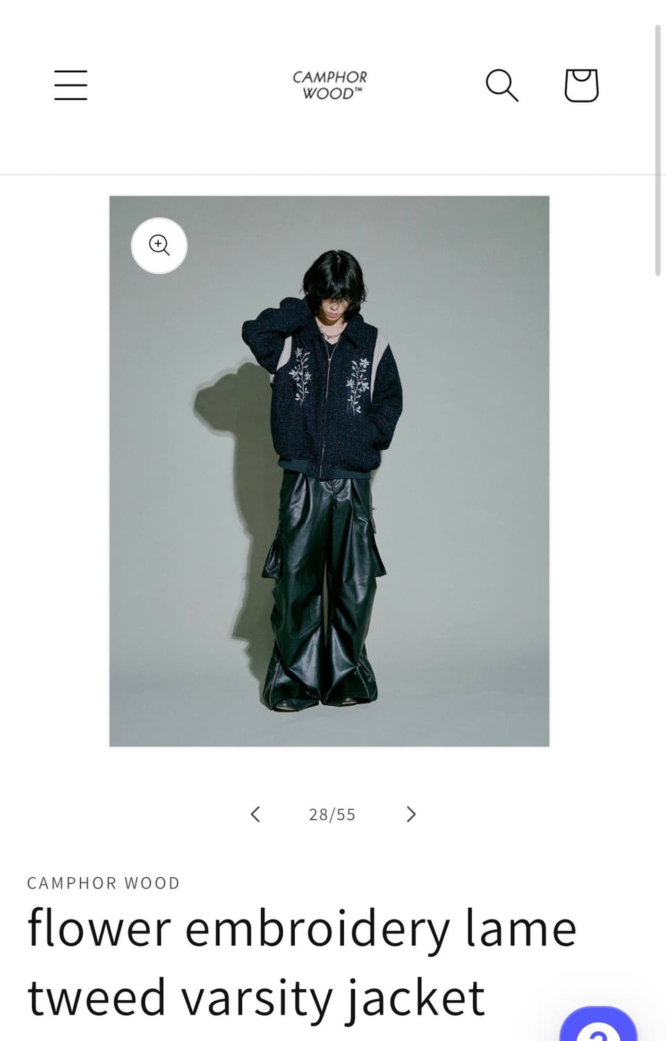 캠퍼우드 플라워 자켓 상품이미지2