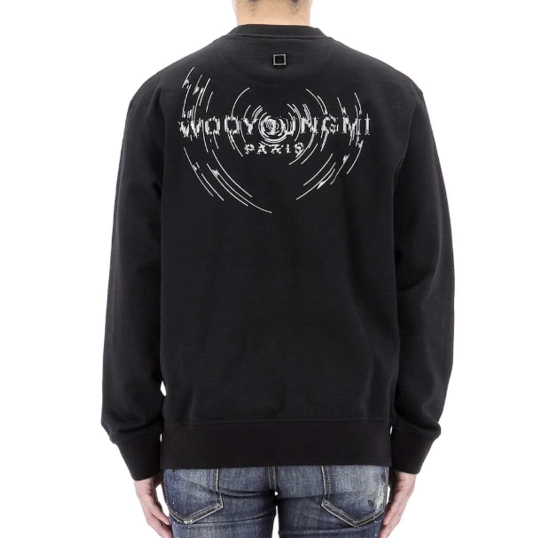 우영미 웨이브 그래픽 맨투맨 상품이미지5