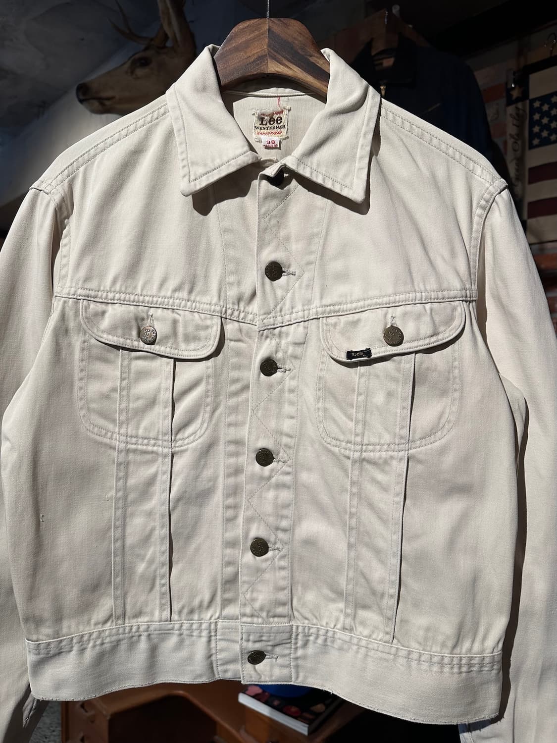 50s USA LEE 100J Westerner Jacket 상품이미지4