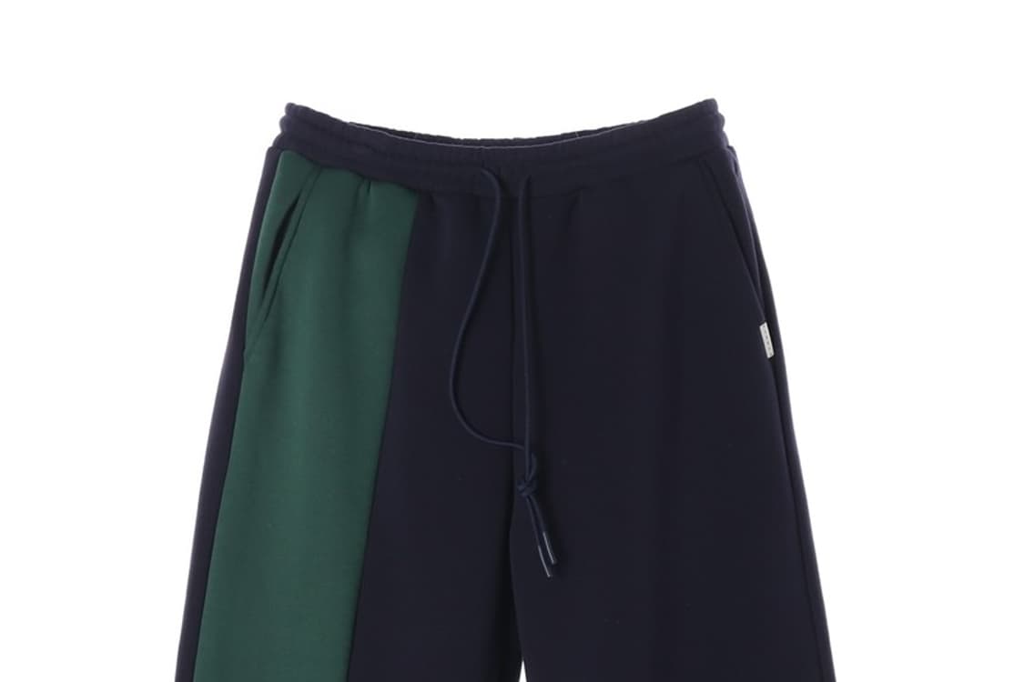 SUMWON 배색 와이드 트레이닝 팬츠 L 상품이미지3
