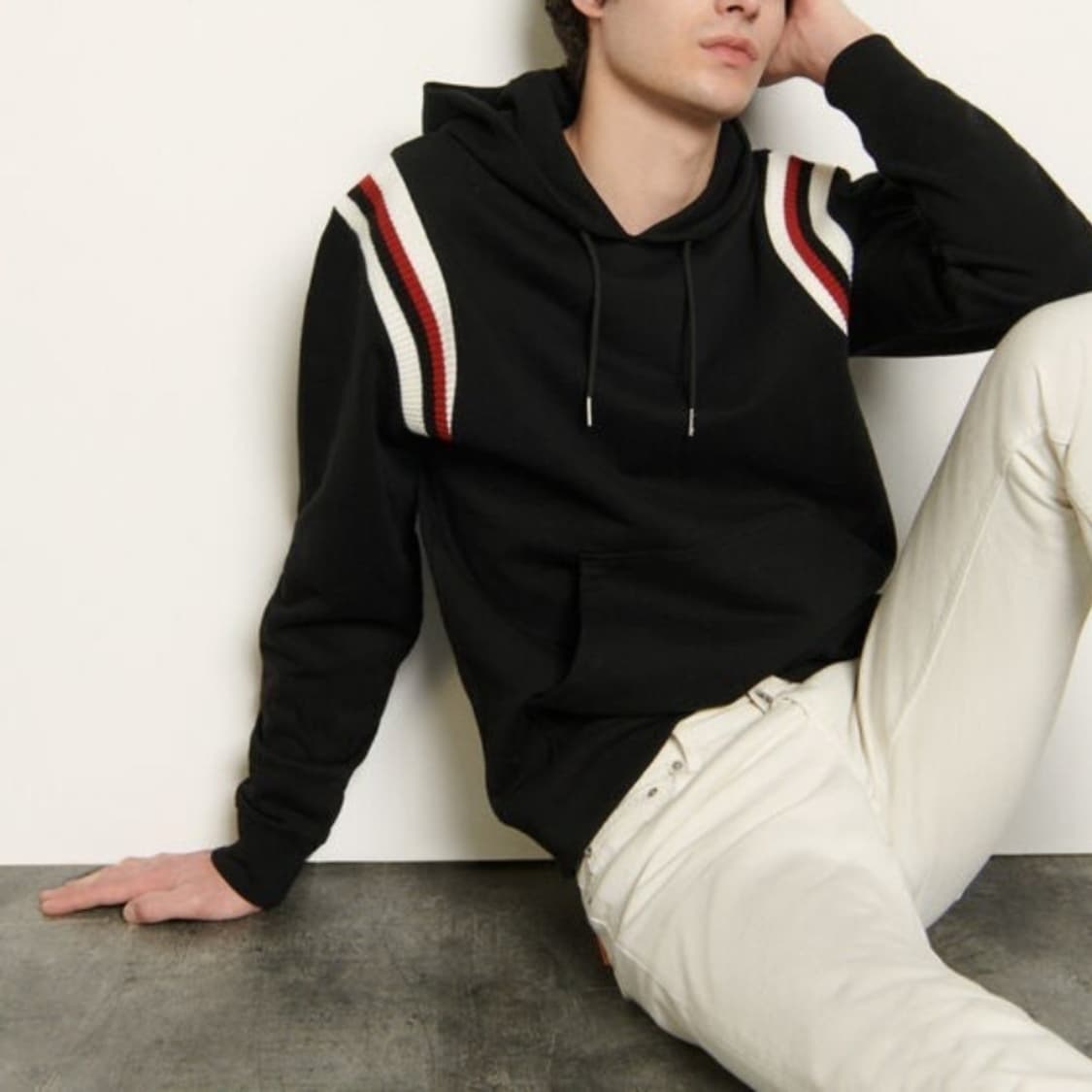 산드로옴므 엣지 포인트 후디 상품이미지1