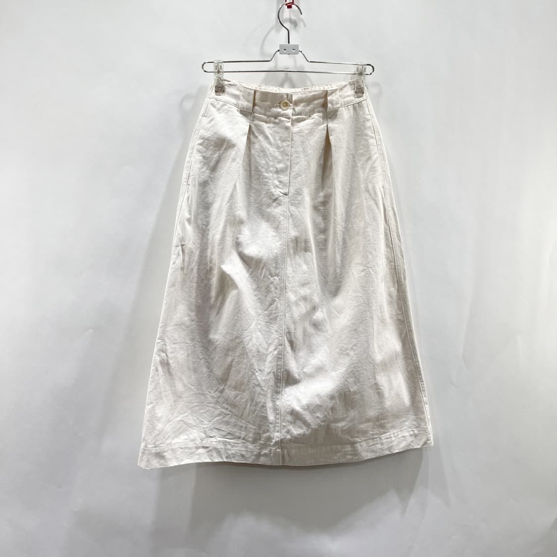 dandan 핀턱 면 롱스커트 A라인 25-27추천 상품이미지1