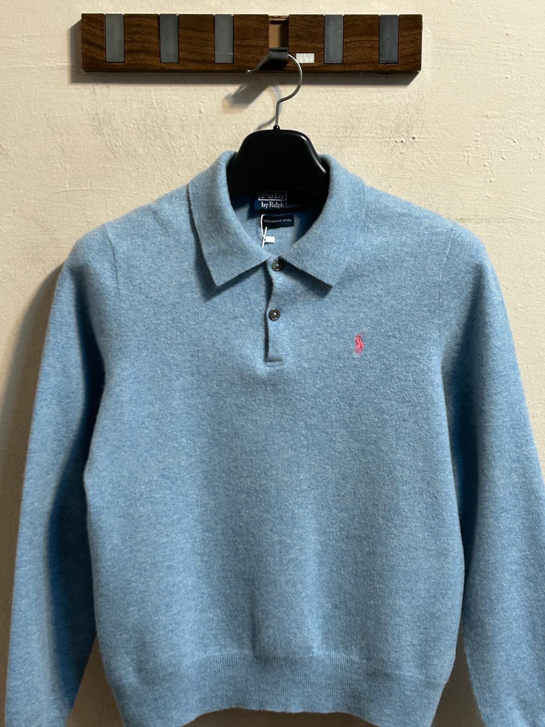폴로 랄프로렌 울 카라 니트 스웨터 상품이미지2
