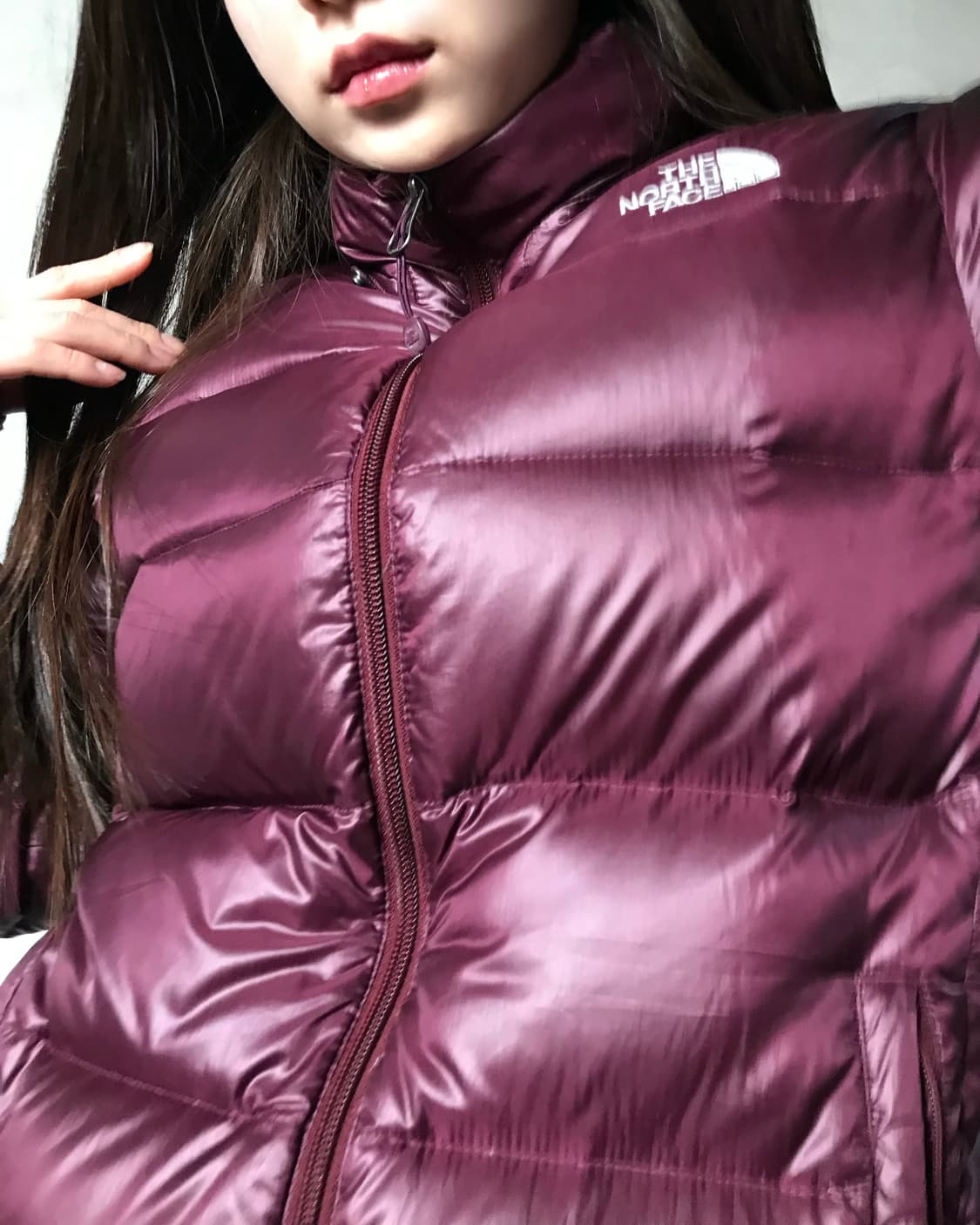 노스페이스 와인 패딩 상품이미지5