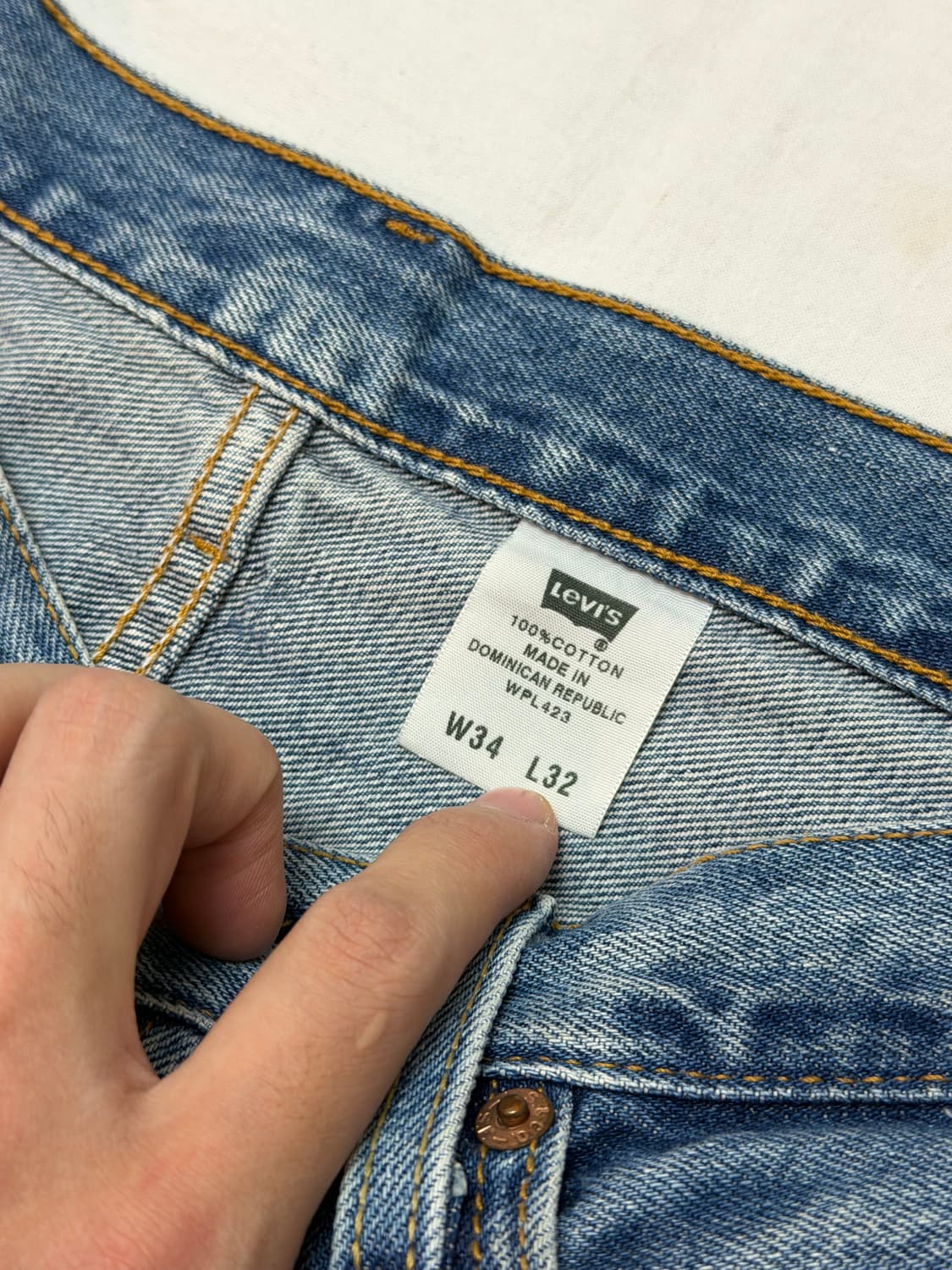 [34X32] 00s 리바이스 501 도미니카 공화국 상품이미지4