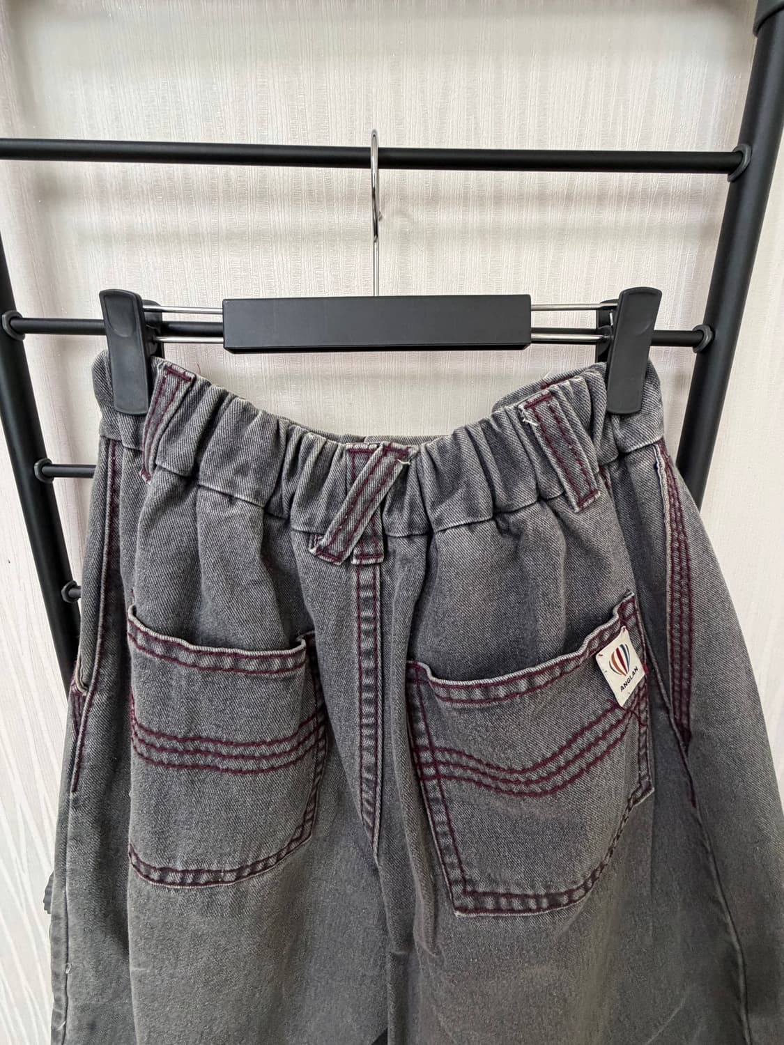 앵글런 흑청벌룬팬츠 상품이미지5