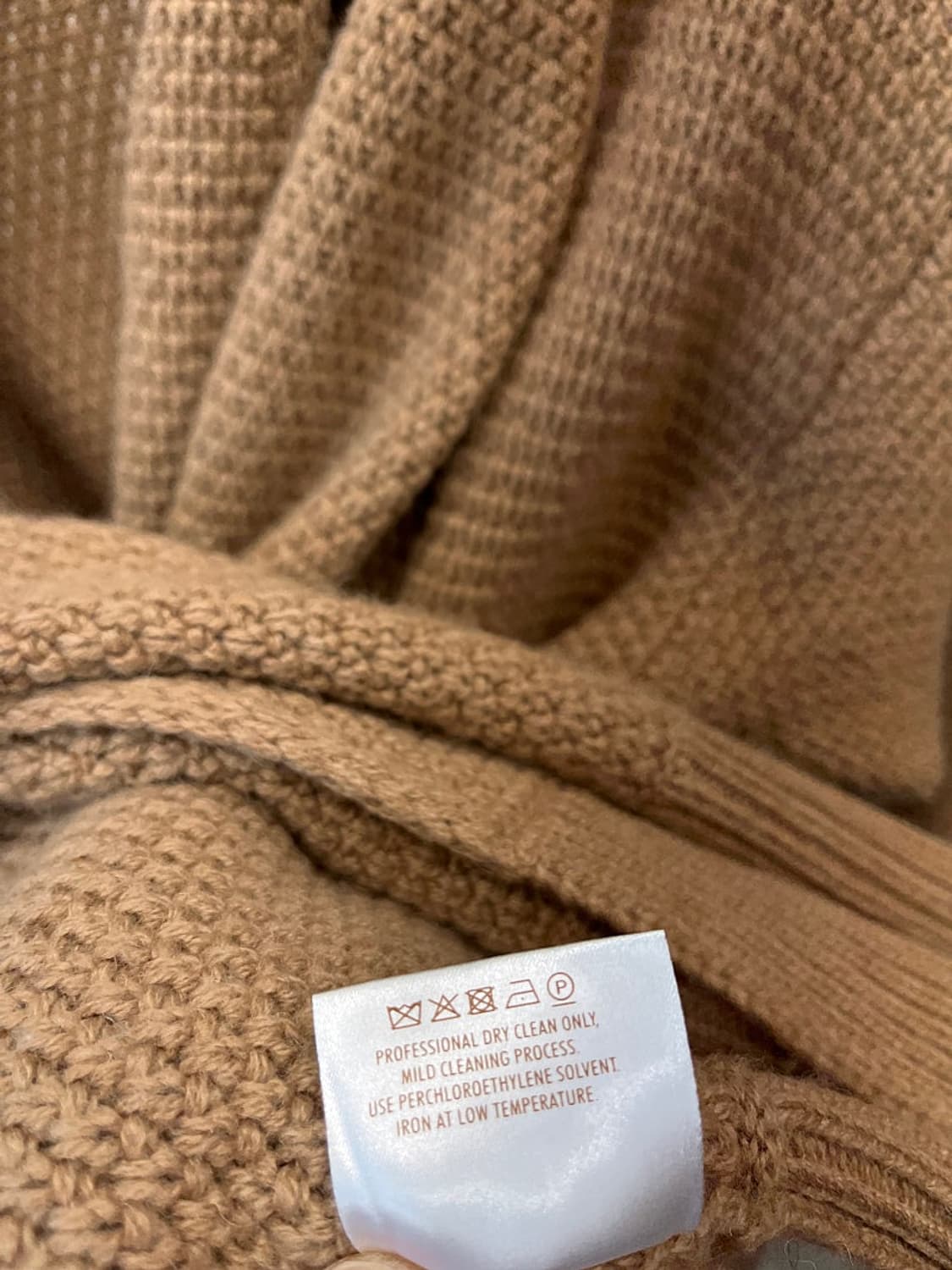 여) 구찌 카멜 와플 벨트가디건  상품이미지7