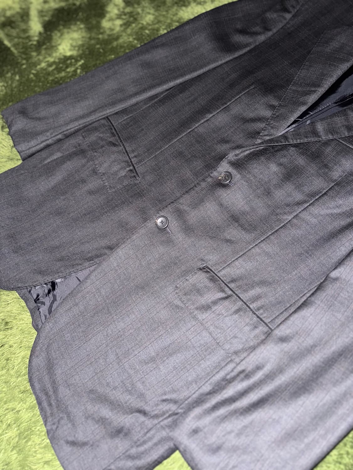 로로피아나 페브릭 Durban 더반 오더 메이드 체크 블레이저 자켓 상품이미지3