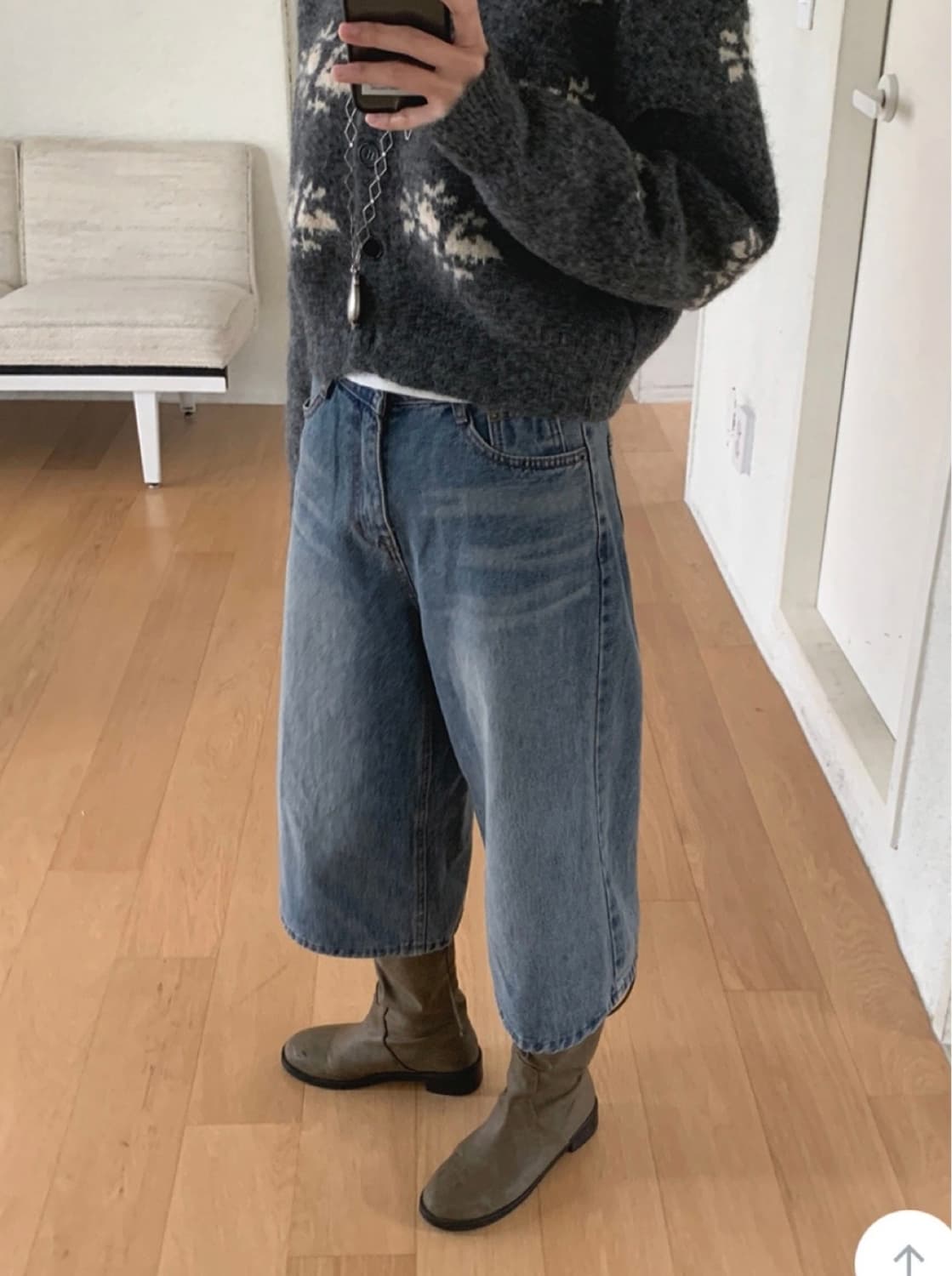 베카 BEKA 고잉 버뮤다 데님팬츠 상품이미지2