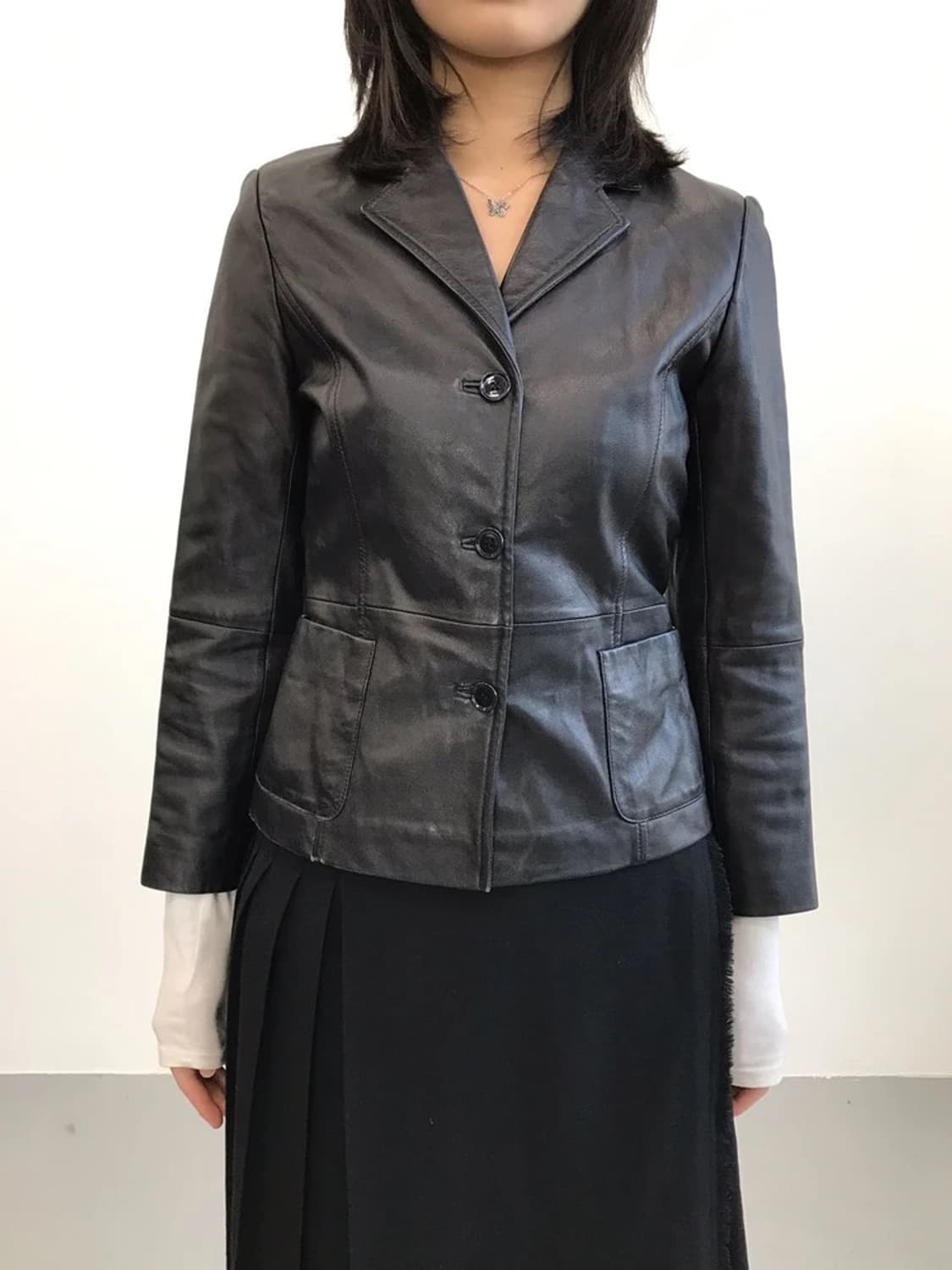 Martina Franca Genuine Leather Jacket 상품이미지2